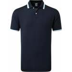 Footjoy Solid Polo With Trim Mens Navy XL