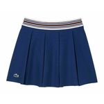 Ženska teniska suknja Lacoste Piqué Sport Skirt with Built-In Shorts - navy blue