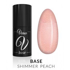 Vasco Base Shimmer Peach 6ml