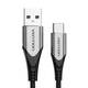 USB 2.0 A na USB-C 3A kabel Vention CODHG 1,5 m sivi