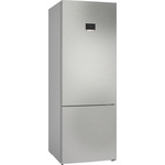 Serie 4, Samostojeći hladnjak sa zamrzivačem na dnu, 193 x 70 cm, Izgled nehrđajućeg čelika, KGN56XLEB - Bosch