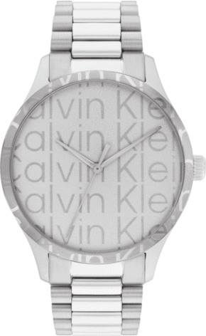 Calvin Klein Analogni sat tamo siva / srebro