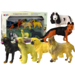Set of 6 Figures Purebred Dogs Famous Dog of the World