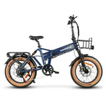 Samebike XWLX09-II električni bicikl - Plava - 1000W - 15aH