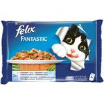 Felix Fantastic - Komadići u želeu, losos-pastrva 4 x 85 g