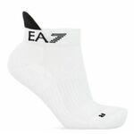 Čarape za tenis EA7 Knitted Sock 1P - white/black