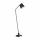 EGLO 900394 | Oneda Eglo podna svjetiljka 160,5cm sa nožnim prekidačem 1x E27 crno, bijelo
