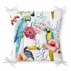 Jastuk za stolicu s udjelom pamuka Minimalist Cushion Covers Birds