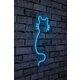 Ukrasna plastična LED rasvjeta, Cat - Blue