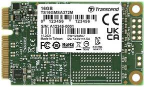 Transcend MSA372M 16 GB unutarnji mSATA SSD SATA III maloprodaja TS16GMSA372M