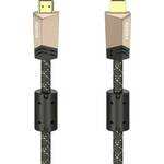 Hama HDMI priključni kabel HDMI A utikač, HDMI A utikač 1.50 m smeđa boja 00205025 HDMI kabel