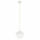 ARGON 8294 | Cappello Argon visilice svjetiljka kuglasta 1x E27 bijelo mat, opal