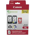 Canon tinta PG-545XL/CL-546XL Photo Value Pack original 2-dijelno pakiranje crn, cijan, purpurno crven, žut 8286B011