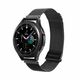 DuxDucis® Milanese Version Remen za Samsung Watch/Huawei/Honor (20mm) Crni