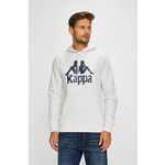 Kappa - Majica 705322 - bijela. Majica s kapuljačom iz kolekcije Kappa. Model izrađen od pletenine s tiskom.