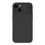Nillkin CamShield Silky Silicone Case za iPhone 15 Plus (crna)