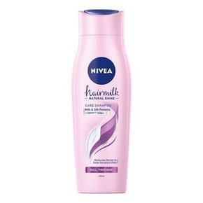 Nivea Hairmilk Natural Shine šampon sa mlijekom i proteinima svile za kosu bez sjaja