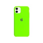 Maskica za iPhone 12 Mini Apple silicone case neon green