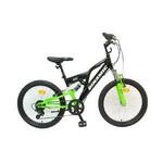 DINAMIC dječji bicikl Xtreme 150 20", crno/zeleni