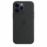 Apple Silicone Case za iPhone 14 Pro Max s MagSafe Midnight