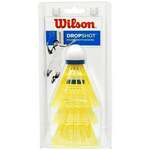 Wilson Dropshot Shuttlecocks 3 Yellow 3 Loptica za badminton