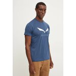 Sportska majica kratkih rukava Salewa Solidlogo plava 00.0000027018