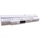 Baterija za Medion Akoya E1210 / MSI Wind U100 / LG X110, bijela, 6600 mAh