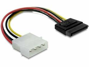 DeLOCK kabel za napajanje SATA HDD&gt; 4pin muški – ravni 0