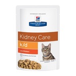 Hill's Prescription Diet k/d Kidney Care mačja hrana - u vrećici 12 x 85 g