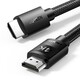 Kabel UGREEN, HDMI 4K (M) na HDMI (M), 1m, 4K@60Hz, pokositreni bakar