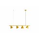 ALDEX 1108L14 | Form-AL Aldex visilice svjetiljka elementi koji se mogu okretati 4x E27 žuto, bijelo