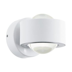 EGLO 98747 | Treviolo Eglo zidna svjetiljka 2x LED 460lm 3000K IP44 bijelo
