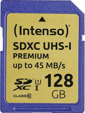 Intenso SDXC 128GB memorijska kartica