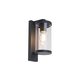 RABALUX 7891 | Silistra Rabalux zidna svjetiljka 1x E27 IP44 antracit, prozirno