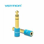 Vention 6.5mm Male to 3.5mm Female Audio Adapter Blue VEN-VAB-S01-L VEN-VAB-S01-L