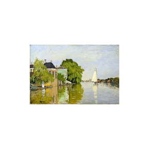 Reprodukcija slike Claude Monet - Houses on the Achterzaan