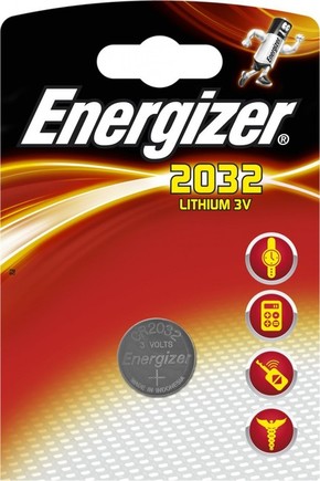 Energizer baterija CR2032
