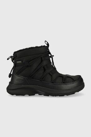 Čizme za snijeg Keen boja: crna - crna. Čizme za snijeg iz kolekcije Keen. Model izrađen od kombinacije tekstilnog i sintetičkog materijala.