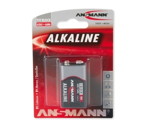 Ansmann 09887 6LR61 9V Block RED - Alkalna baterija 9V
