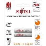 Fujitsu baterije AAA white HR-4UTCEX (2B)
