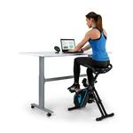 Capital Sports Capital Sports Azura Desk Bike, domáci trenážer, zotrvačník s hmotnosťou 7,5 kg, remeňový pohon
