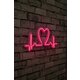Ukrasna plastična LED rasvjeta, Love Rhythm - Pink
