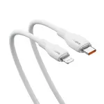 Kabel BASEUS, Pudding Series, USB-A na Lightning, 20W, 200cm, White, P10355701221-01