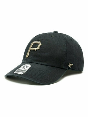 Šilterica 47 Brand MLB Pittsburgh Pirates Ballpark Camo 47 CLEAN UP B-BPCAM20GWS-BK Black