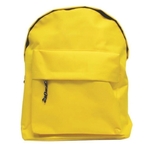 Omega žuta školska torba, ruksak 42x32x16cm