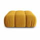 Žuti baršunast modularni tabure Bellis – Micadoni Home