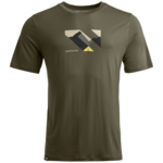 Muška majica Ortovox 140 Cool Landscape T-shirt Veličina: XL / Boja: masine