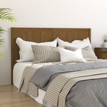vidaXL Uzglavlje za krevet boja meda 155,5x4x100 cm masivna borovina