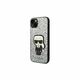 Etui za telefon Karl Lagerfeld iPhone 14 6,1" boja: srebrna - srebrna. Etui za iPhone iz kolekcije Karl Lagerfeld. Model izrađen od sintetičkog materijala.