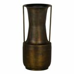 Vase Golden Metal 20 x 20 x 44 cm